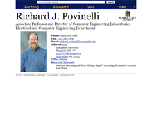 Tablet Screenshot of povinelli.org